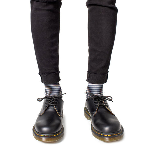 Black Leather Oxfords And Derbies
