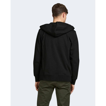 Black Cotton Hoodie