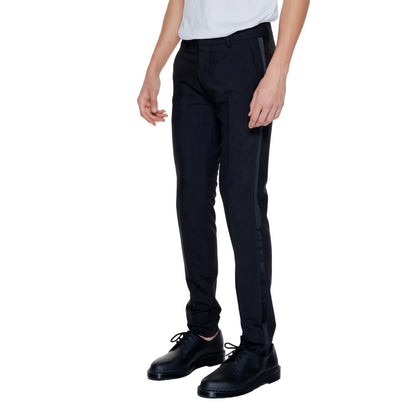 Black Polyester Pant