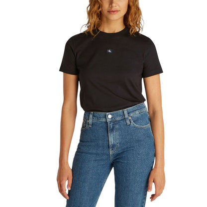 Black Recycled Cotton T-Shirt