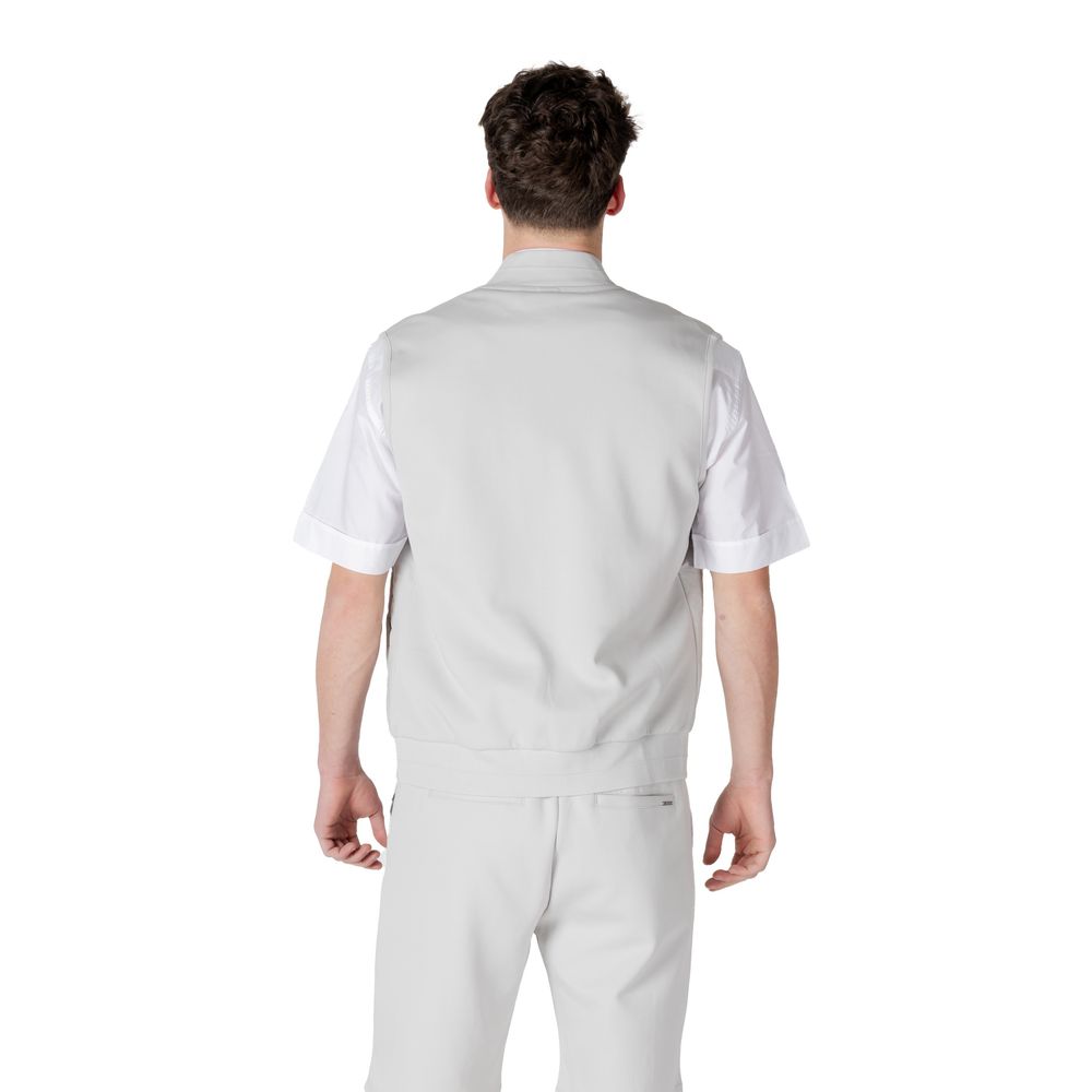 Gray Cotton Jackets & Coat