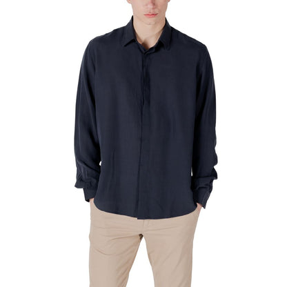 Blue Lyocell Shirt