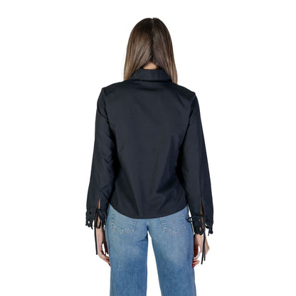 Black Cotton Blouse