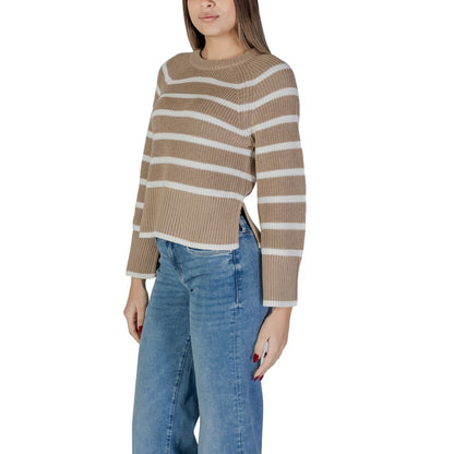 Beige Cotton Sportswear