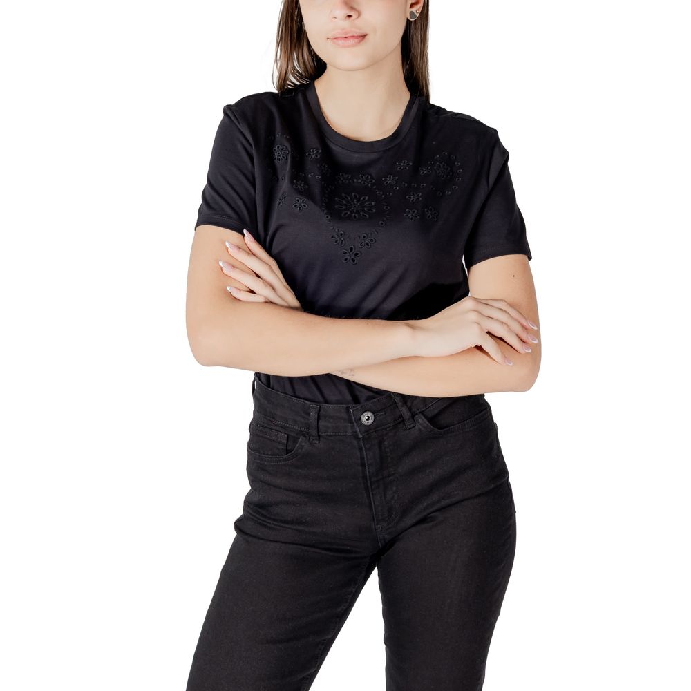 Black Cotton T-Shirt
