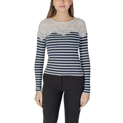 White Recycled Polyester Long Sleeve T-Shirt