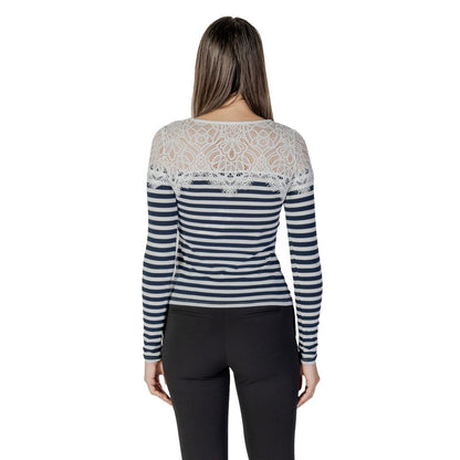 White Recycled Polyester Long Sleeve T-Shirt