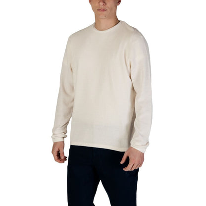 White Cotton Sweatshirt