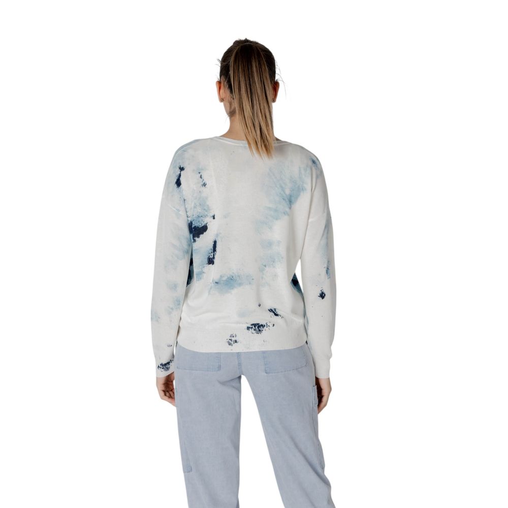 White Viscose Sweatshirt