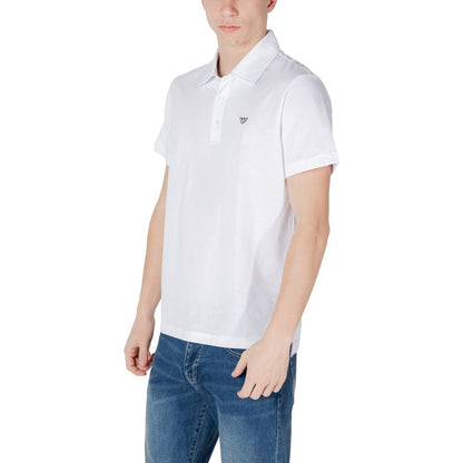 White Cotton Polo Shirt