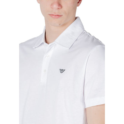 White Cotton Polo Shirt
