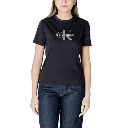 Black Cotton T-Shirt