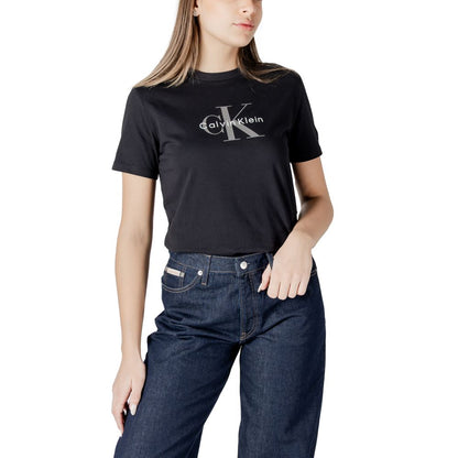 Black Cotton T-Shirt