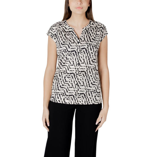 Cream Cotton T-Shirt