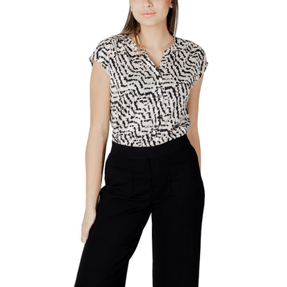 Cream Cotton T-Shirt