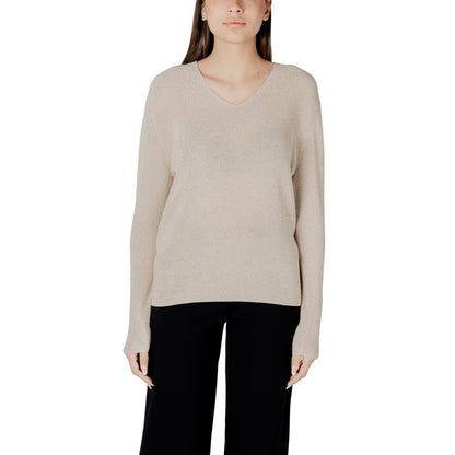 Gold Cotton Sweatshirt