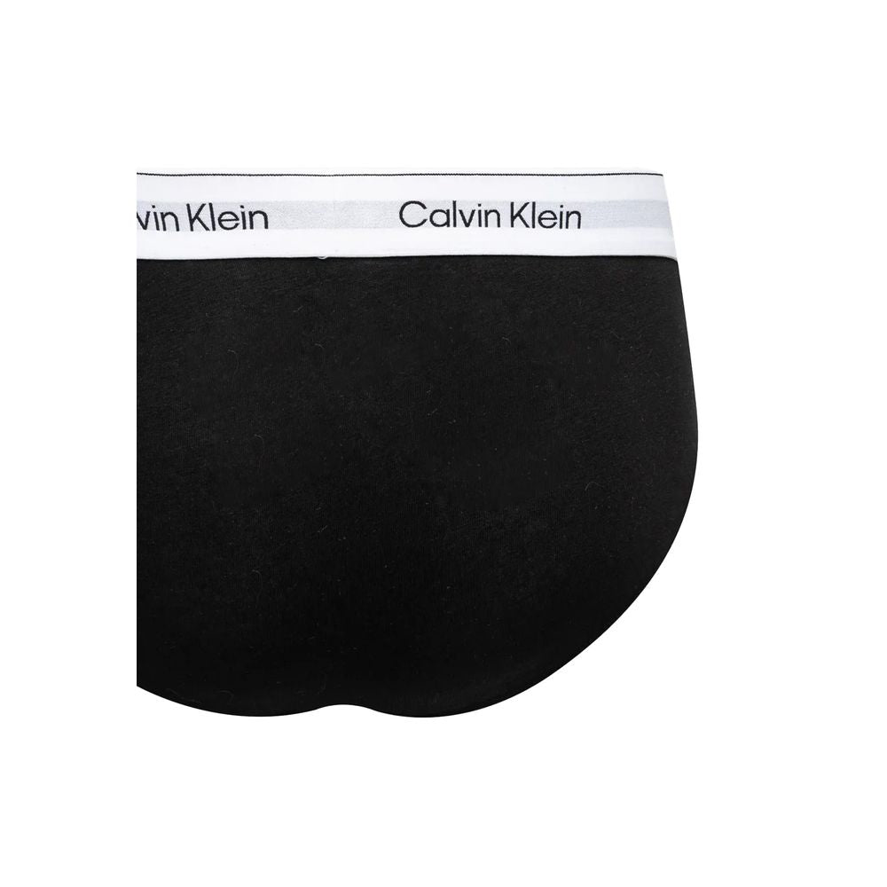 Black And White Cotton Briefs