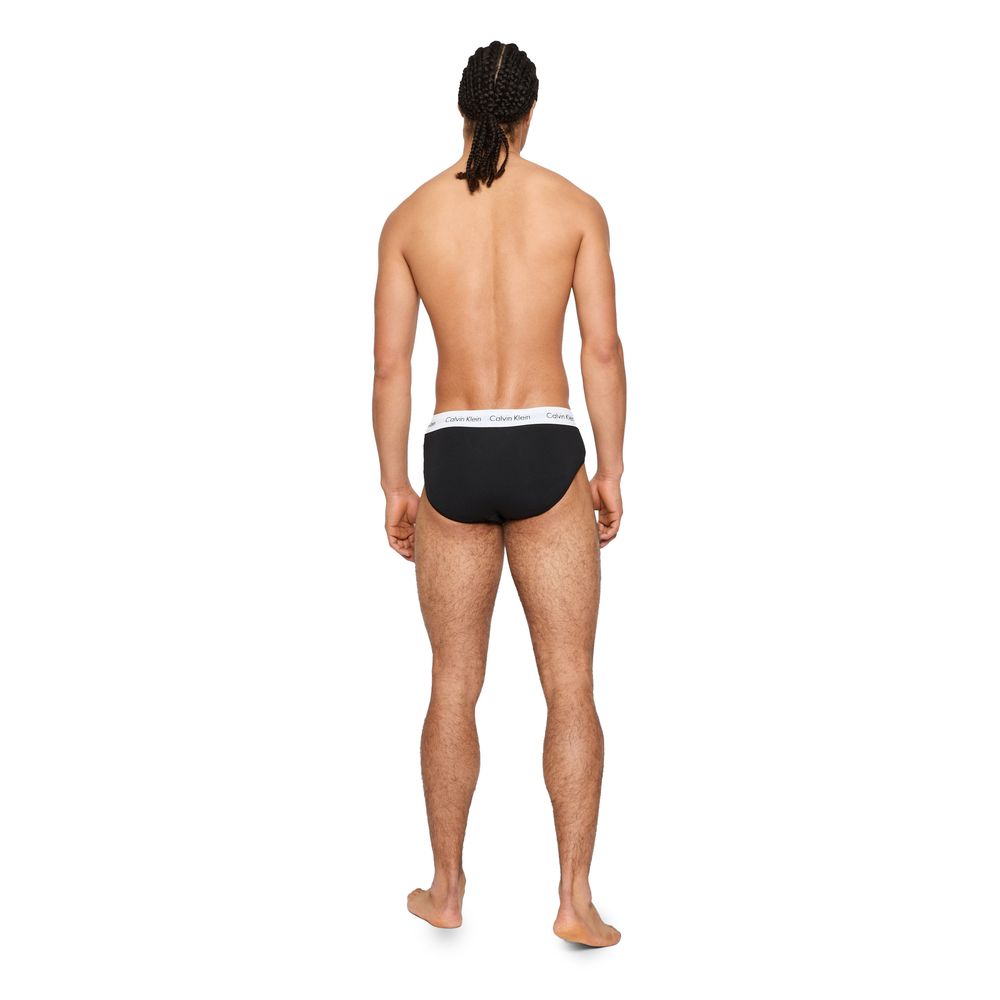 Black And White Cotton Briefs