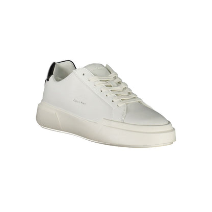 White Leather Women Sneaker