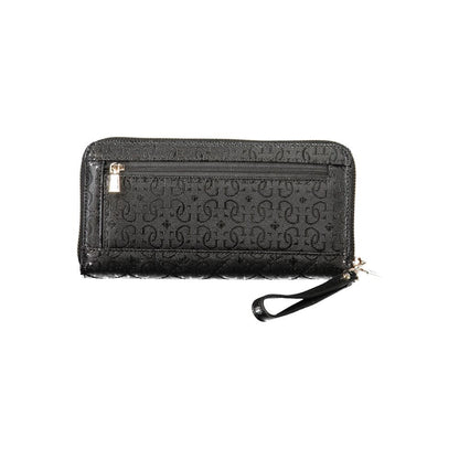 Black Polyethylene Women Wallet