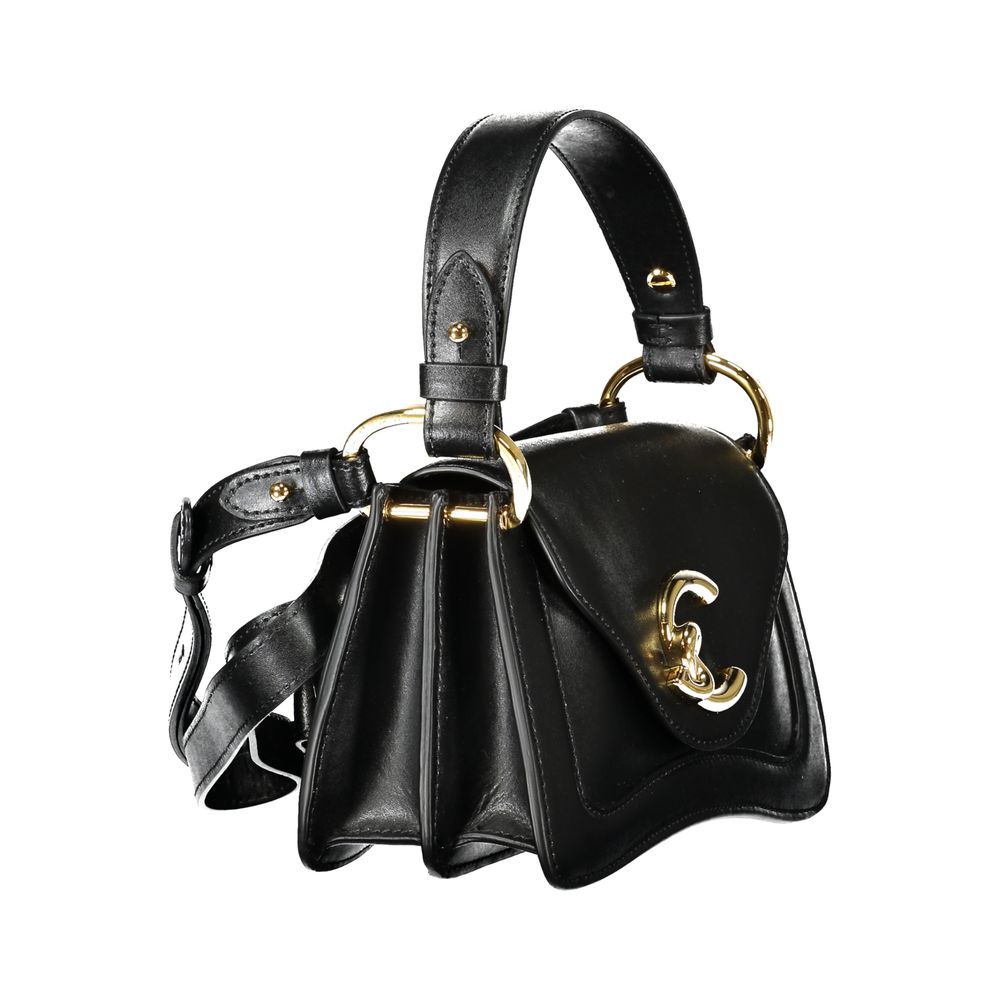 Black Leather Women Handbag