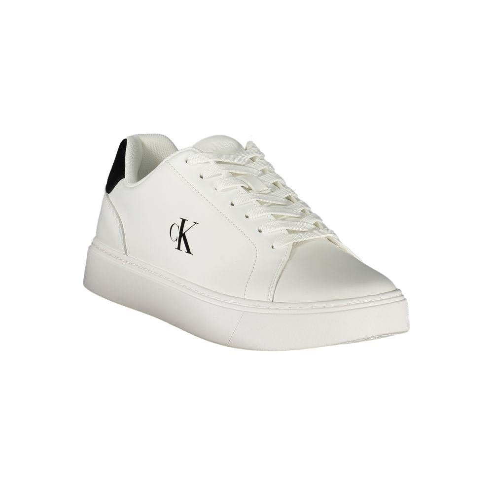White Leather Men Sneaker