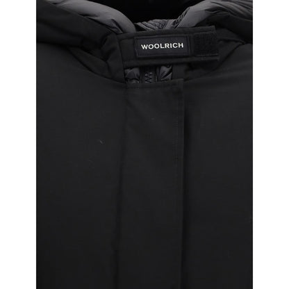 Black Cotton Parka