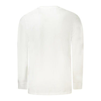 White Cotton Men T-Shirt