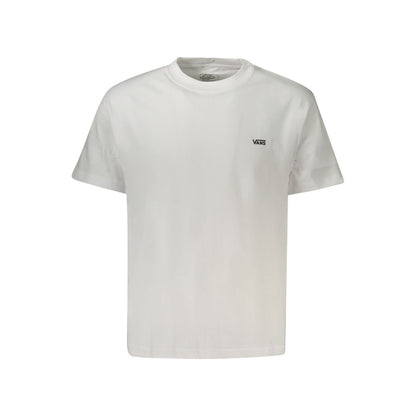 White Cotton Men T-Shirt