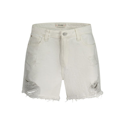 White Cotton Short