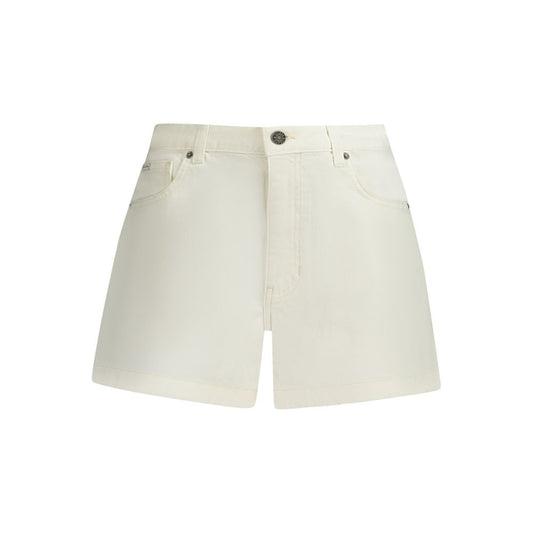 White Cotton Short