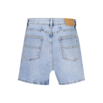 Blue Cotton Short