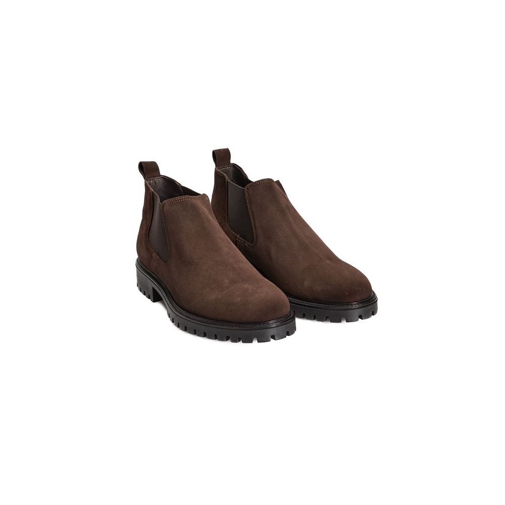 Brown Calfskin Men's Boot