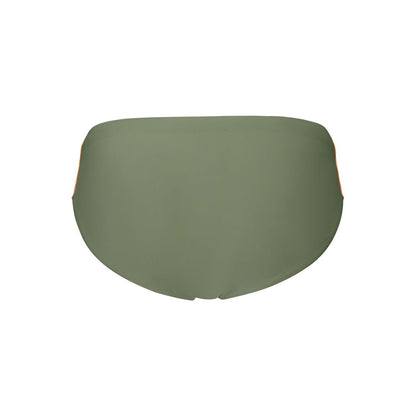 Green Elastane Swimwear