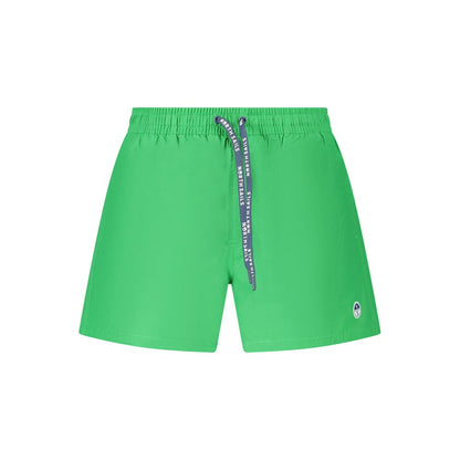 Green Cotton Swimwear