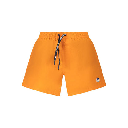 Orange Cotton Swimwear