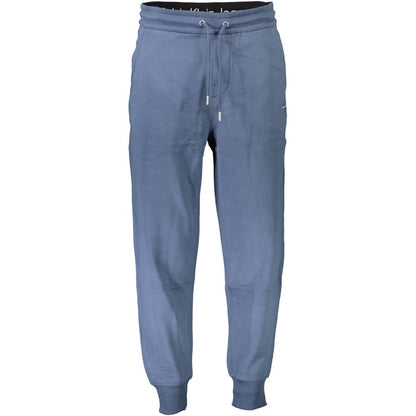 Blue Cotton Pant