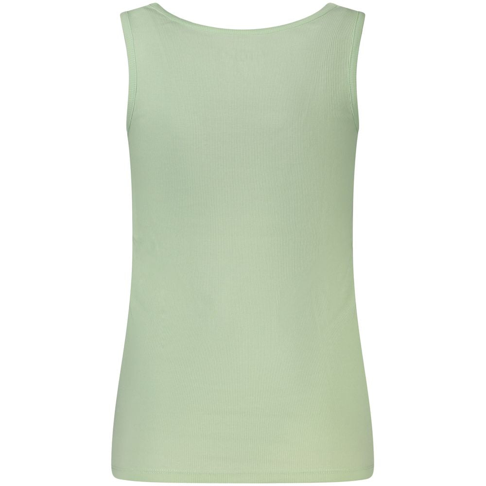 Green Cotton Tank Top