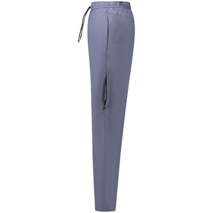 Blue Elastane Pant