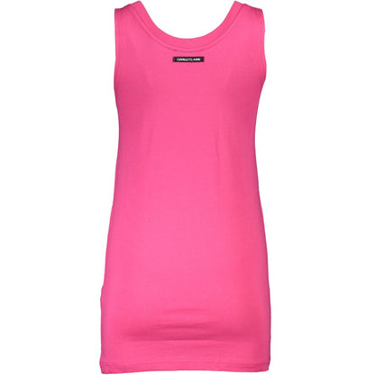 Pink Cotton Tank Top