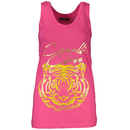 Pink Cotton Tank Top