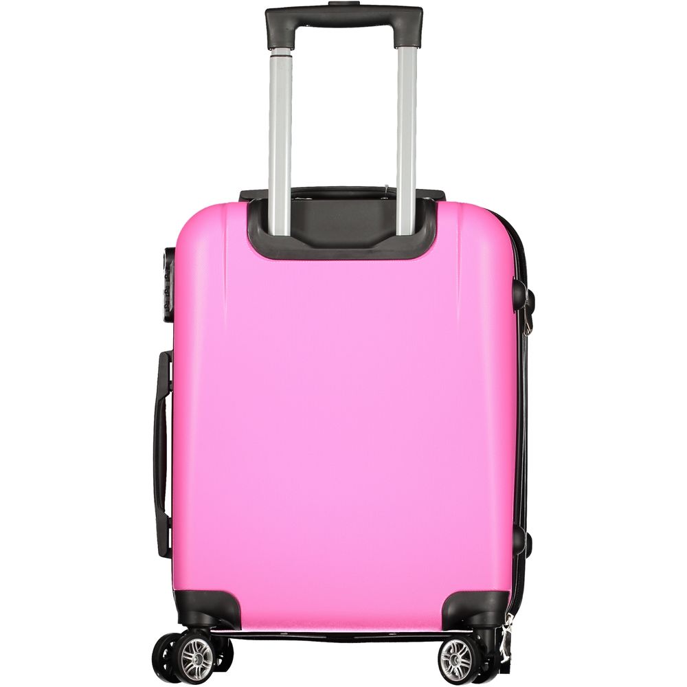 Pink Polyethylene Luggage And Travel