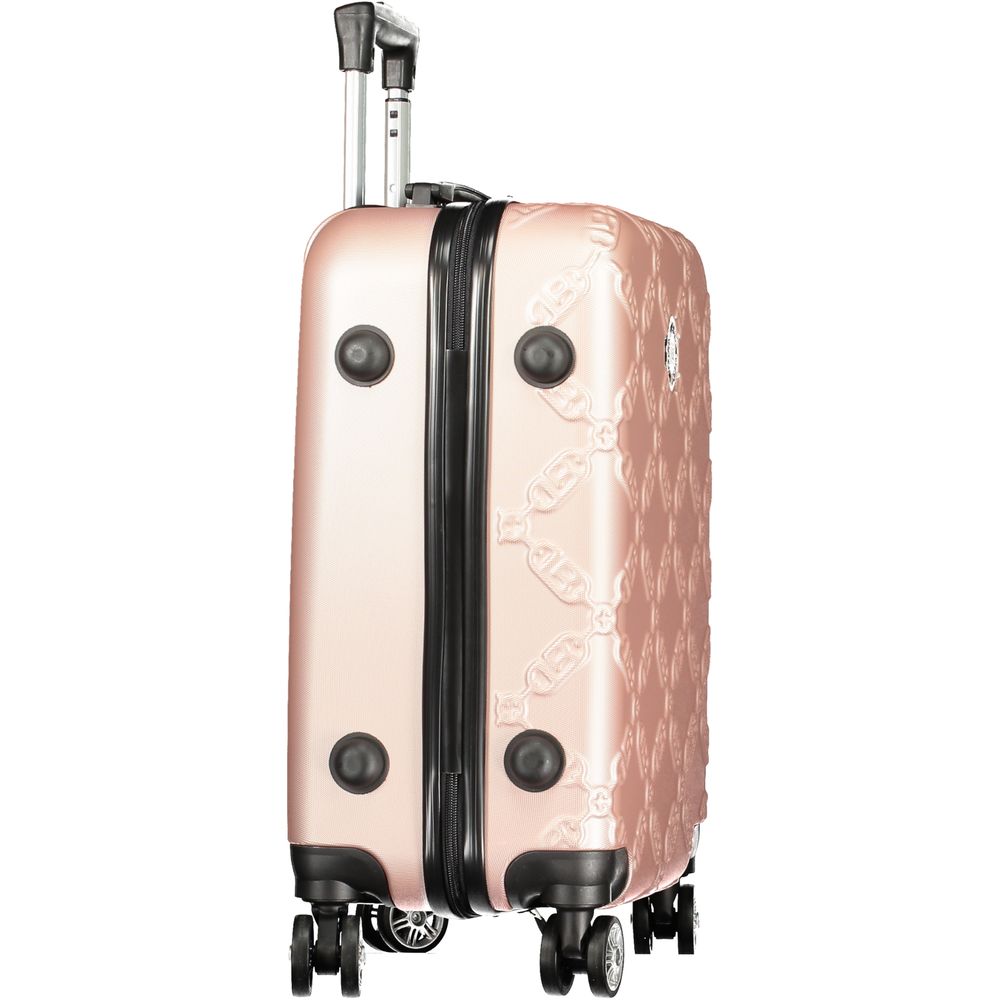 Pink Polyethylene Luggage And Travel