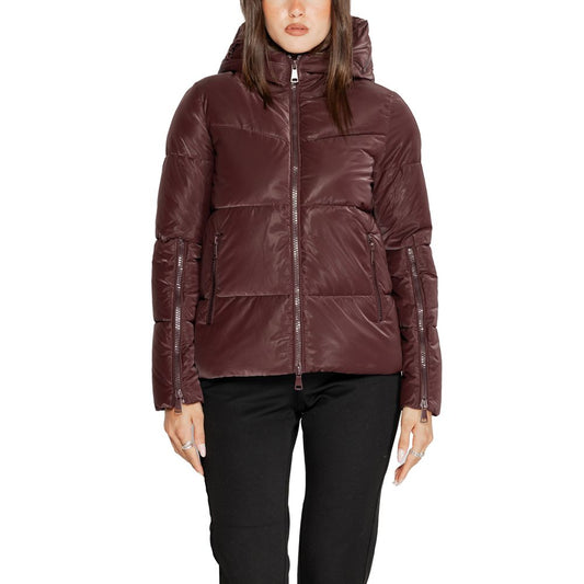 Purple Polyester Parka