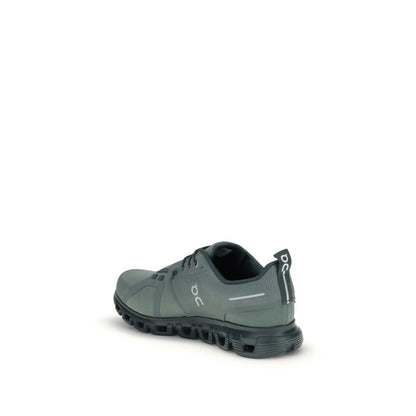 Green Fabric Athletic Sneakers