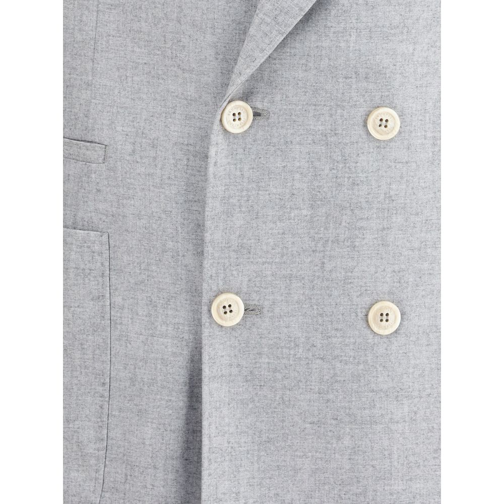Gray Wool Blazer