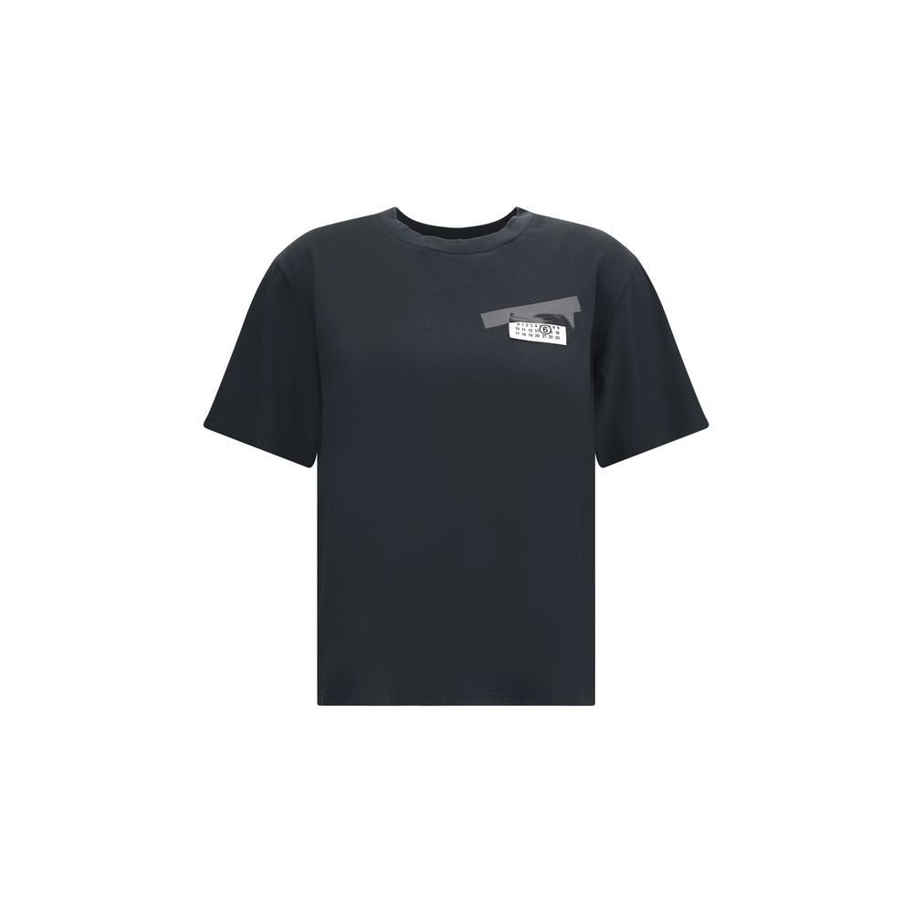 Black Cotton T-Shirt