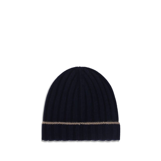 Blue Cashmere Beanie