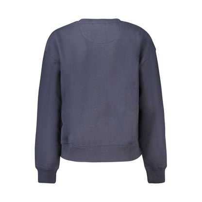 Blue Cotton Sweatshirt