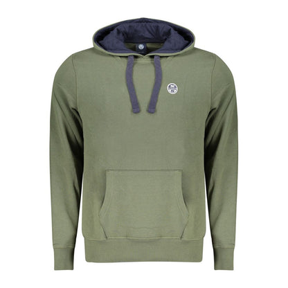 Green Cotton Sweatshirt